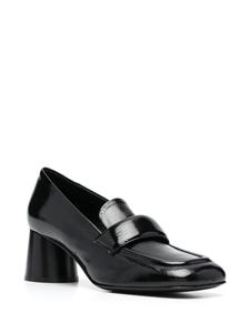 Halmanera Dani 55mm leather loafers - Zwart