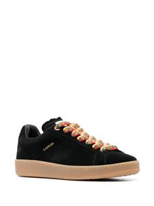 Lanvin Lite Curb suede sneakers - Zwart