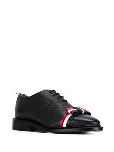 Thom Browne Wholecut tricolour bow shoe - Blauw