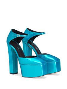 Giuseppe Zanotti Bebe 150mm platform pumps - Blauw