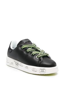 Premiata Belle 6550 leather sneakers - Zwart