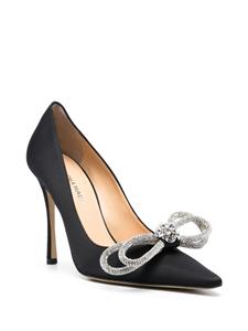 MACH & MACH Double Bow leren pumps - Zwart