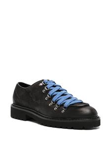 Doucal's Suède veterschoenen - Zwart