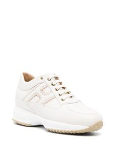 Hogan Interactive lace-up sneakers - Wit