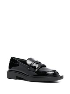 3juin Loafers met vierkante neus - Zwart