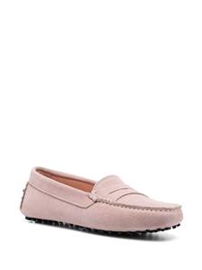 Scarosso Suède loafers - Roze