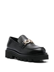 ALOHAS Leren loafers - Zwart