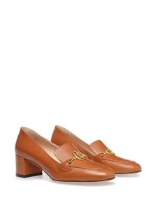 Bally Obrien 50mm leather pumps - Bruin