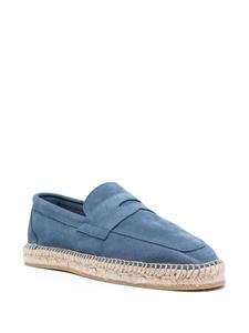 Scarosso Suède espadrilles - Blauw