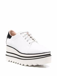 Stella McCartney Elyse sneakers met geribbelde zool - Wit