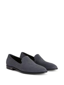 Giuseppe Zanotti Gatieni suède loafers - Grijs