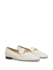 Bally O'Brien Goat grained loafers - Wit