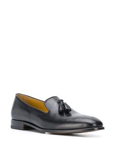 Scarosso Rolando loafers met kwastje - Zwart