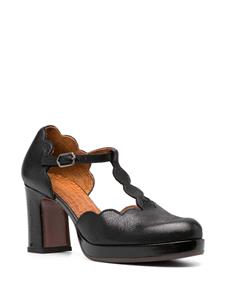 Chie Mihara Dalin 80mm leather pumps - Zwart