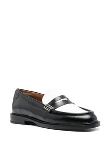 Claudie Pierlot Tweekleurige loafers - Zwart