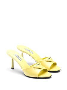 Prada Leren muiltjes - Geel