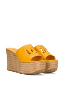 Dolce & Gabbana Muiltjes met open neus - Geel
