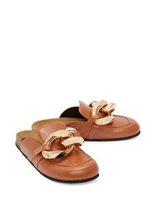 JW Anderson Loafers met schakeldetail - Bruin