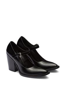 Prada Leren pumps - Zwart