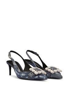 Dolce & Gabbana Pumps met puntige neus - Blauw