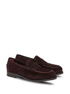 Ferragamo Penny loafers met ronde neus - Bruin