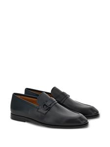 Ferragamo Loafers met Gancini-gesp - Zwart