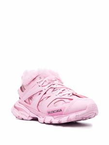 Balenciaga Track sneakers van imitatiebont - Roze