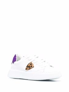 Philippe Model Paris Temple Veau low-top sneakers - Wit