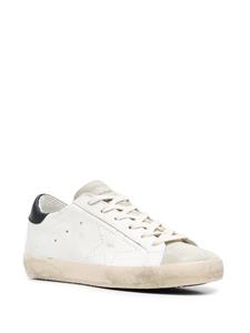 Golden Goose Superstar gerafelde sneakers - Wit