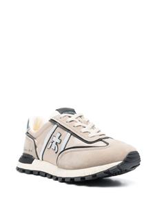 Premiata John Low sneakers met logopatch - Beige