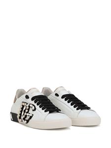 Dolce & Gabbana Portofino verfraaide sneakers - Wit