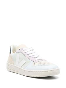 VEJA V-10 suède sneakers - Groen
