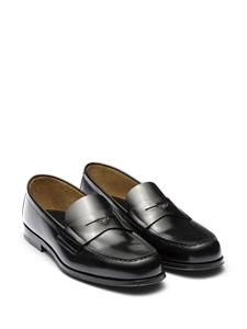 Prada Loafers met logoplakkaat - Zwart