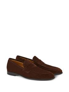 Ferragamo Leren loafers - Bruin