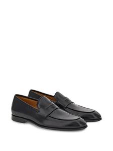 Ferragamo Leren loafers - Zwart
