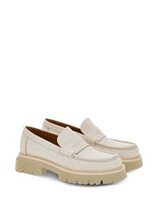 Ferragamo Leren handschoenen - Wit