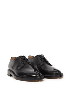 Maison Margiela Tabi leren veterschoenen - Zwart