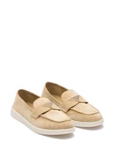 Prada Gewatteerde loafers - Beige