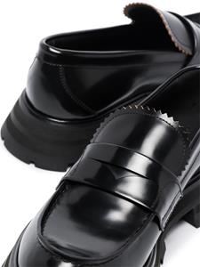 Alexander McQueen Wander leren loafers - Zwart