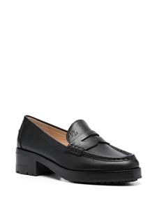 Lauren Ralph Lauren Wren 40mm almond-toe loafers - Zwart