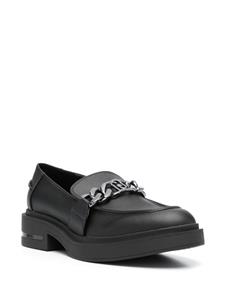 LIU JO Gabrielle 23 chain-link loafers - Zwart