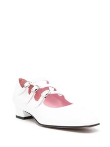 Carel Paris Ariana leather Mary Jane shoes - Wit