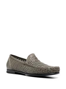 Officine Creative Libre leren loafers - Groen