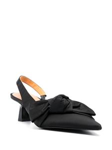 GANNI Slingback pumps - Zwart