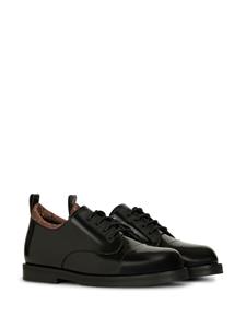 ETRO Lakleren veterschoenen - Zwart