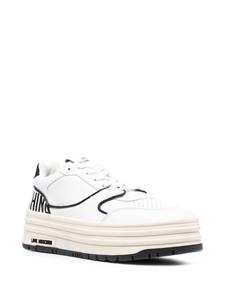 Love Moschino Sneakers met logoprint - Wit