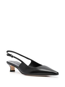 Aeyde 50mm pointed-toe leather pumps - Zwart