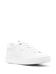 Coach round-toe lace-up sneakers - Wit