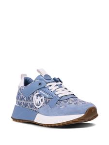 Michael Michael Kors Theo sneakers met monogram - Blauw