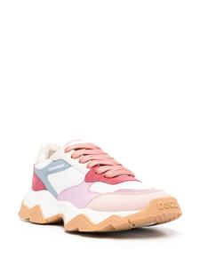 Dsquared2 Wave leather sneakers - Roze